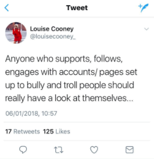 Louise cooney tweet