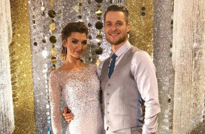 Alannah and her DWTS Partner