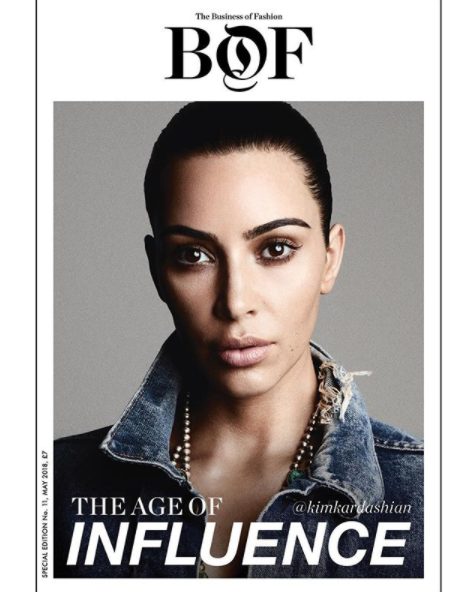 Kim on the cover 