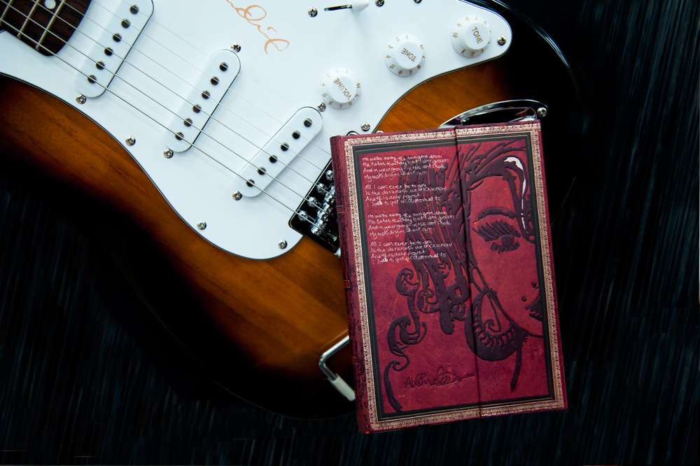 Embellished Manuscripts - Amy Winehouse - Guitar