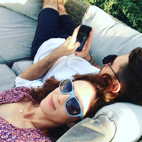 Maia with Robert via Instagram