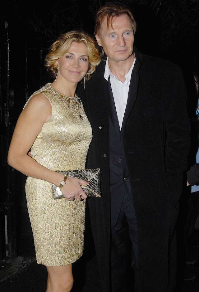 Liam Neeson and wife Natasha Richardson