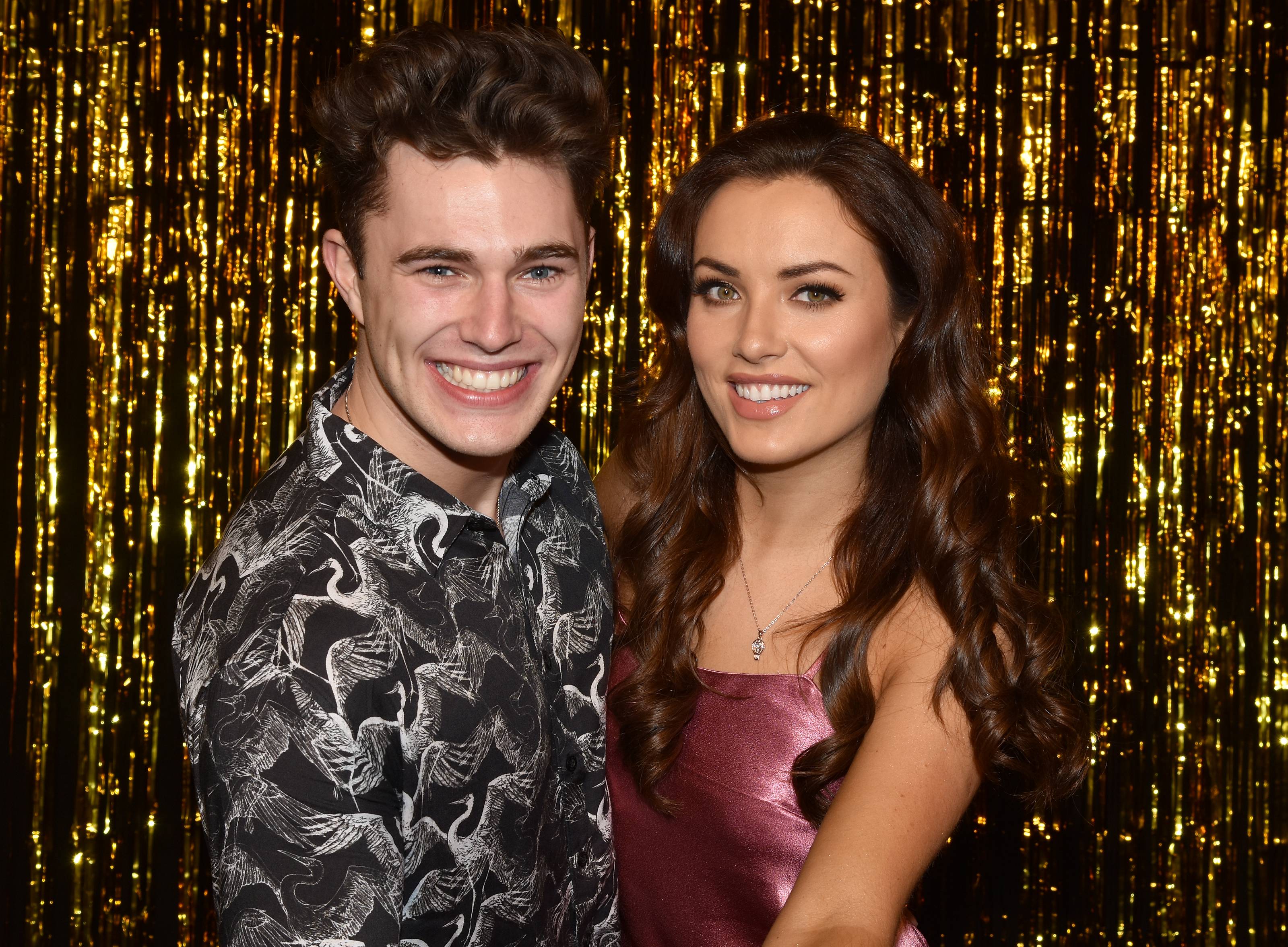 Curtis Pritchard & Holly Carpenter photocall