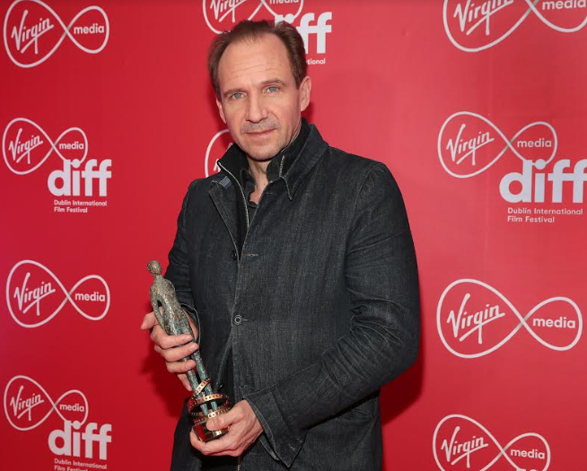 Actor Ralph Fiennes receives Volta Award at Virgin Media Dublin  International Film Festival - VIP Magazine