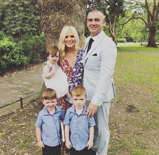 Karen Koster share sweet family snap as she enjoys summer wedding - VIP ...