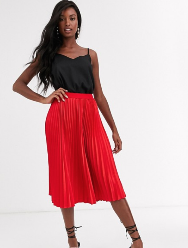 Asos midi skirt clearance 2020