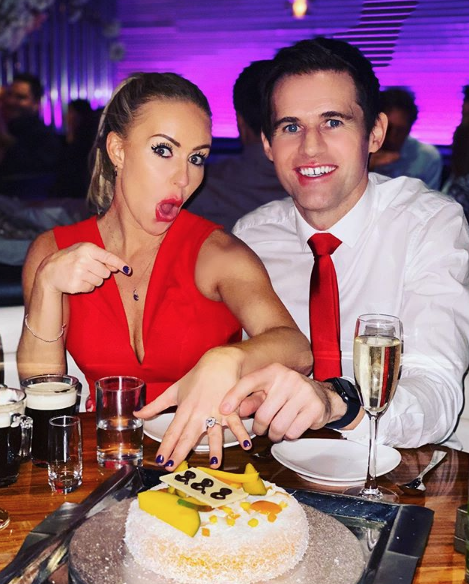 Brianne O'connor Instagram Kevin Kilbane And Dancing On Ice Partner Brianne Announce Engagement Vip Magazine