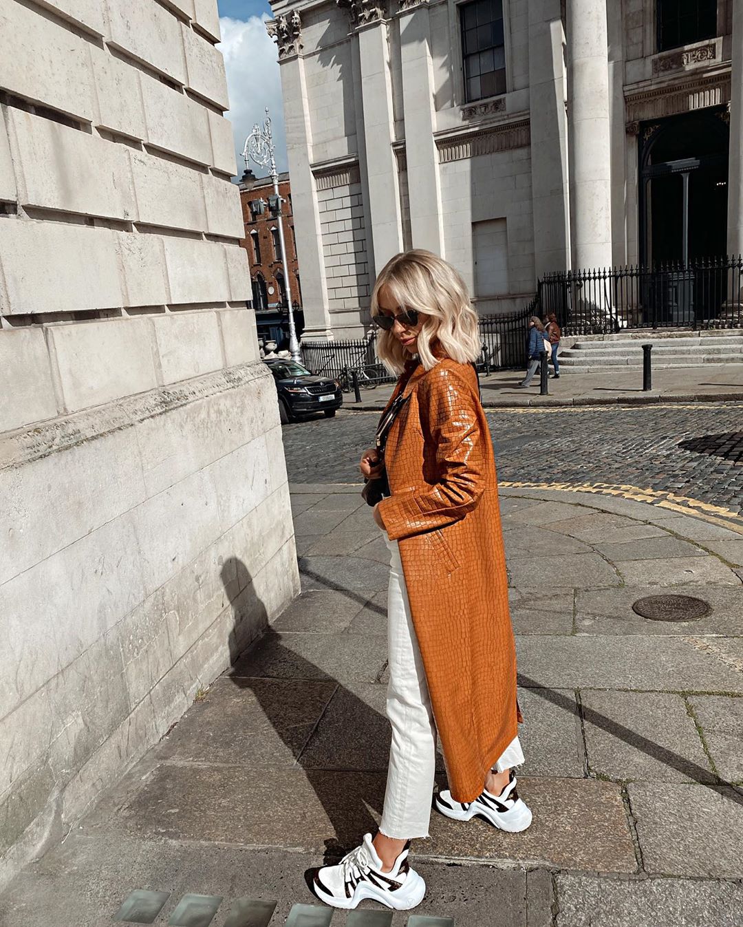 Rosie Connolly steps out in style at the weekend in the perfect ...