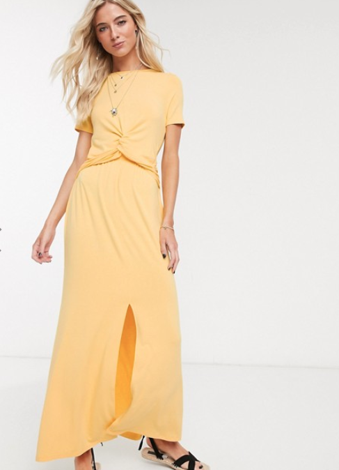 Steal her Style: Vogue Williams' gorgeous yellow sun dress - VIP Magazine