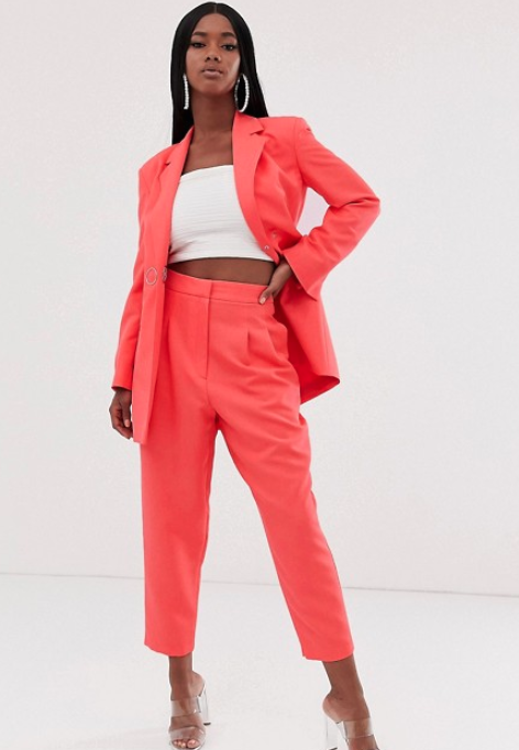 Steal her Style: Lisa Jordan's coral summer suit - VIP Magazine