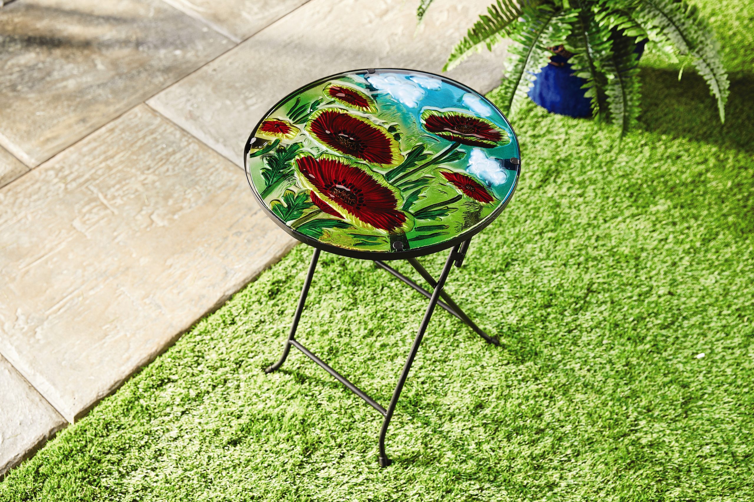 aldi decorative glass table VIP Magazine