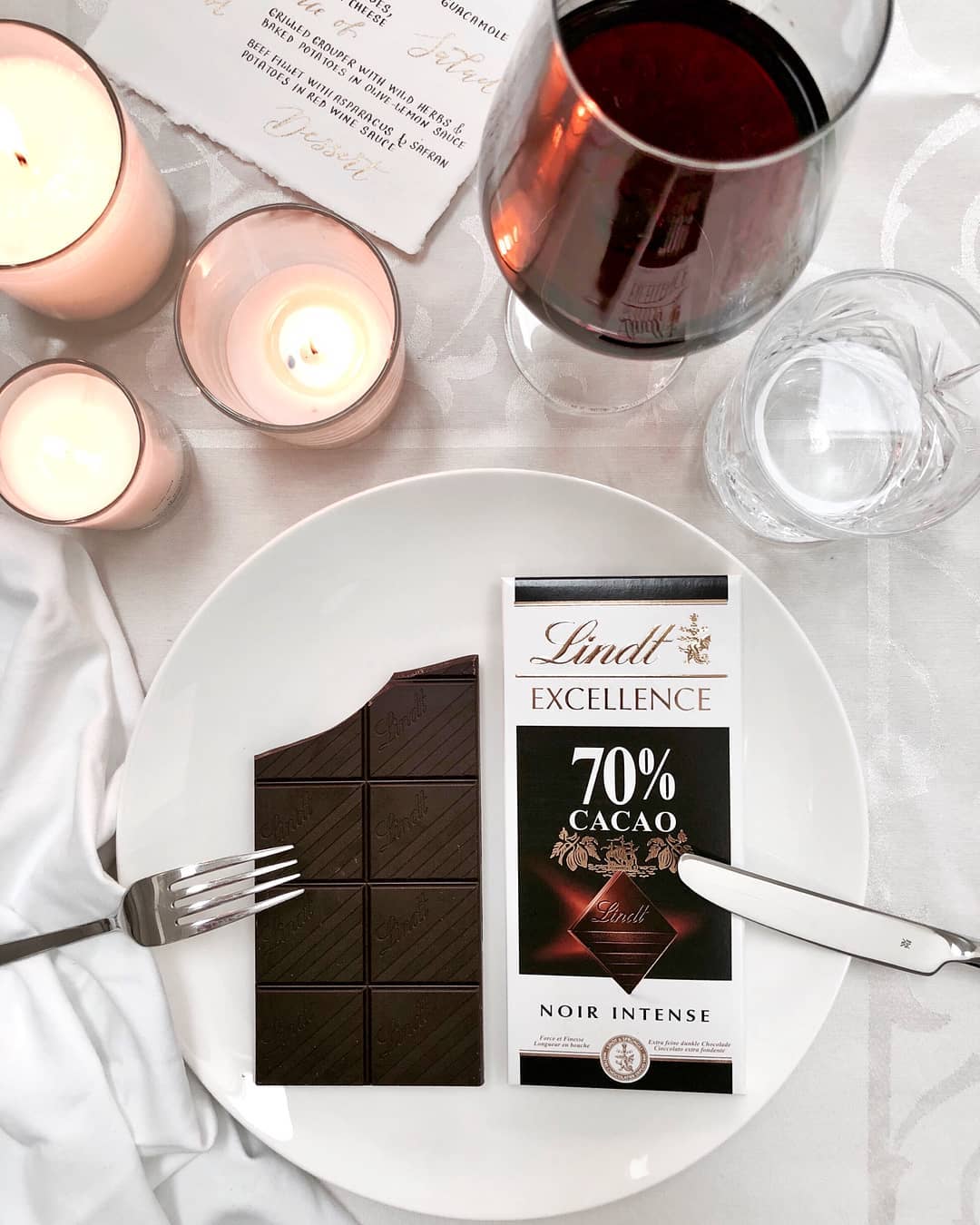 Excellence Lindt - Chocolat noir intense 70 % cacao - Supermarchés Match