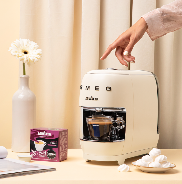 Harvey Norman Lavazza A Modo MIo Smeg coffee Machine €229 VIP Magazine
