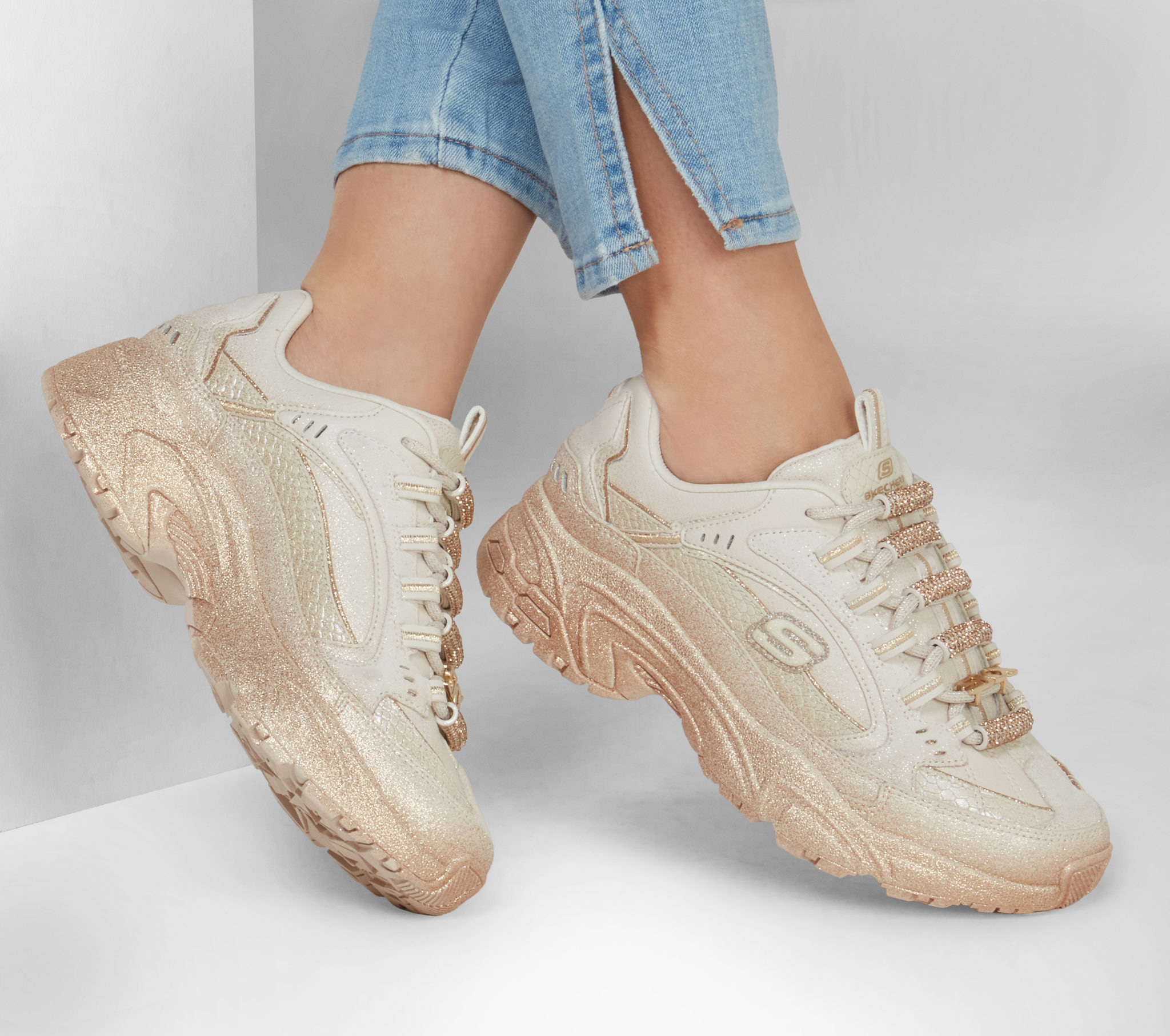 Ditch the heels this Christmas with Skechers glamorous new Premium