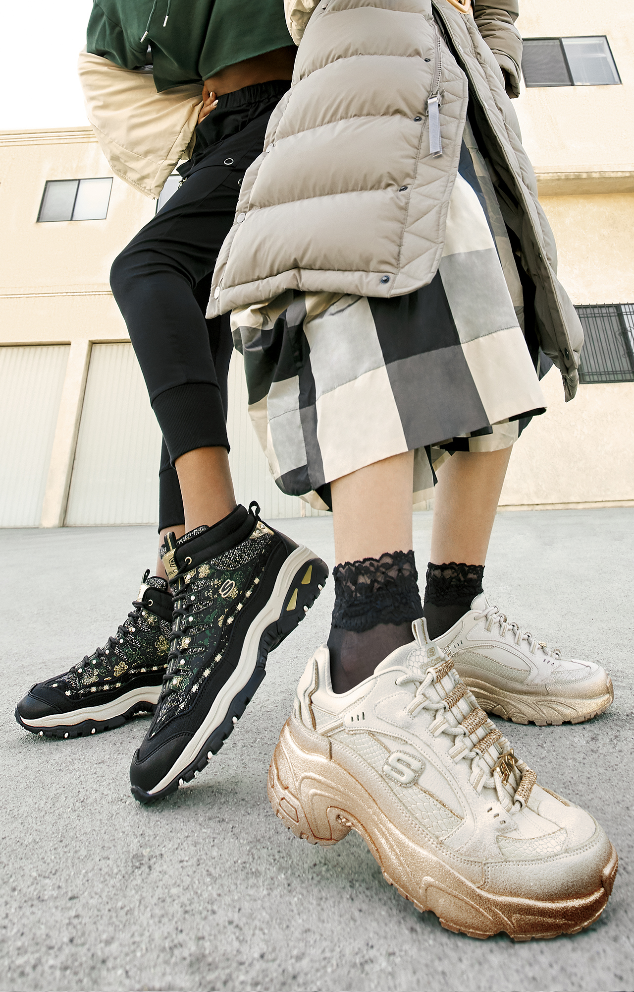 ir al trabajo coreano actividad Ditch the heels this Christmas with Skechers glamorous new Premium Heritage  Collection - VIP Magazine