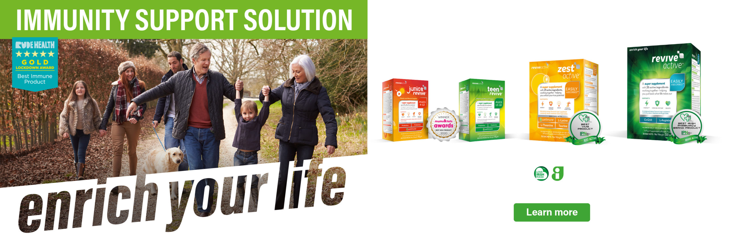 Revive Active Junior Revive 4-12 Years -  Ireland