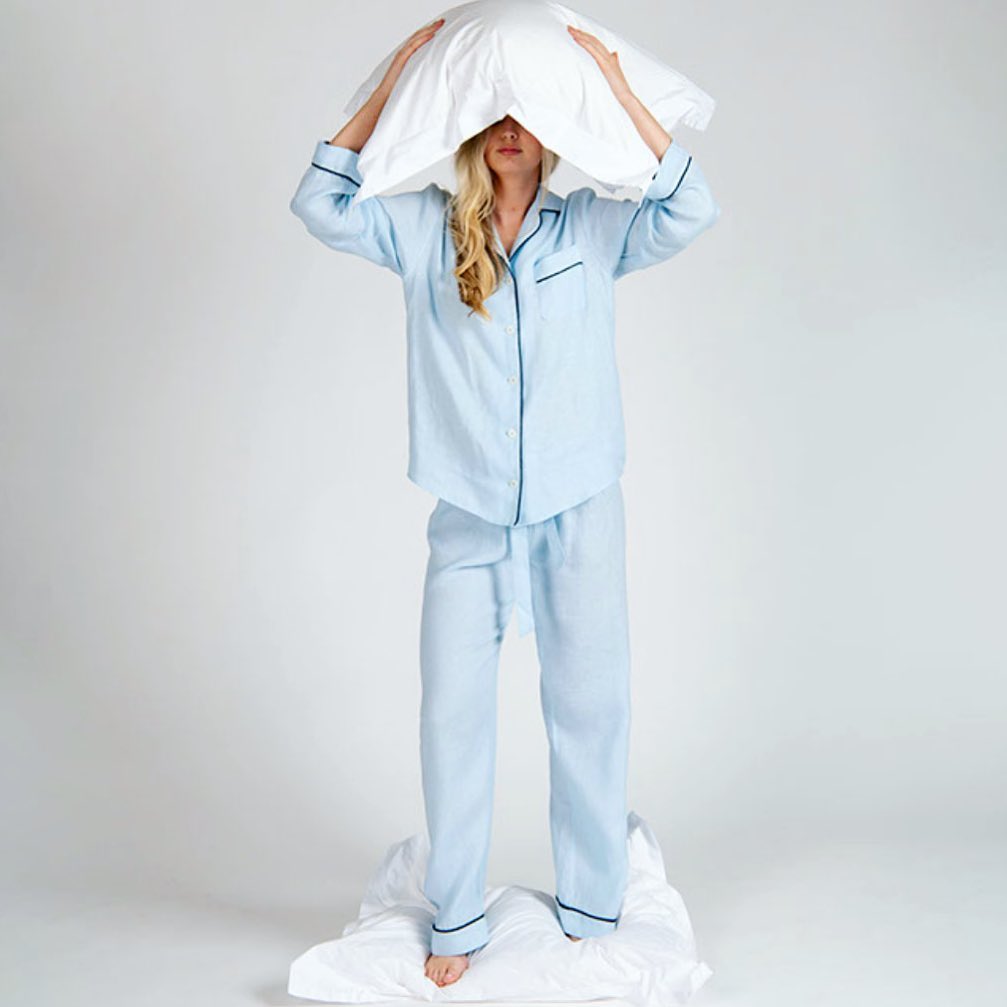 Loom linen pyjamas hot sale