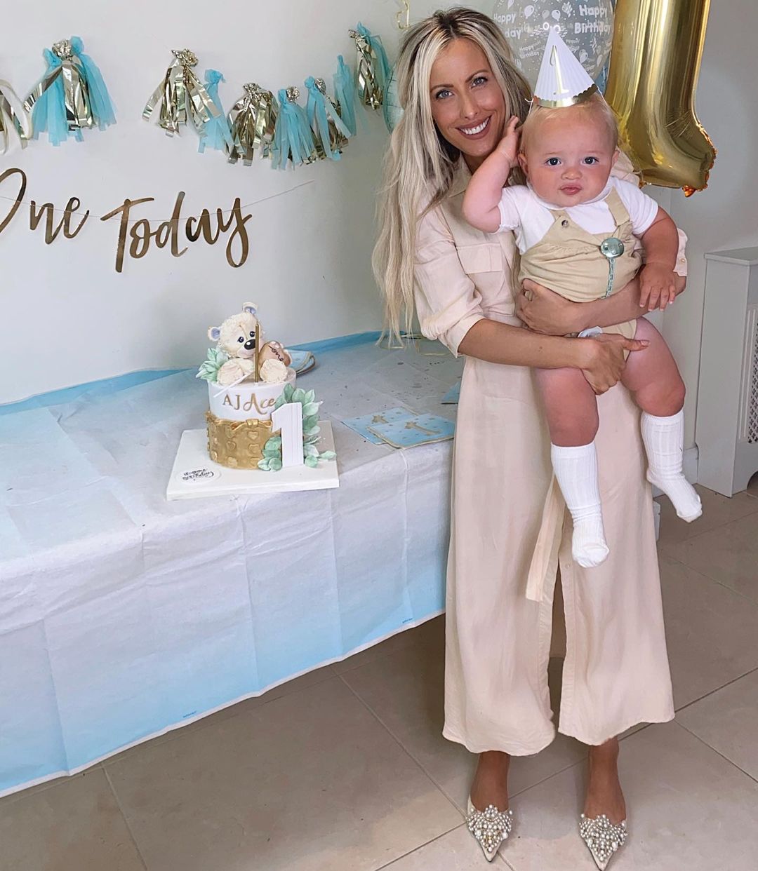 toma una foto reservorio Correspondiente Lisa Jordan celebrates has her baby boy, AJ Ace turns one year old - VIP  Magazine