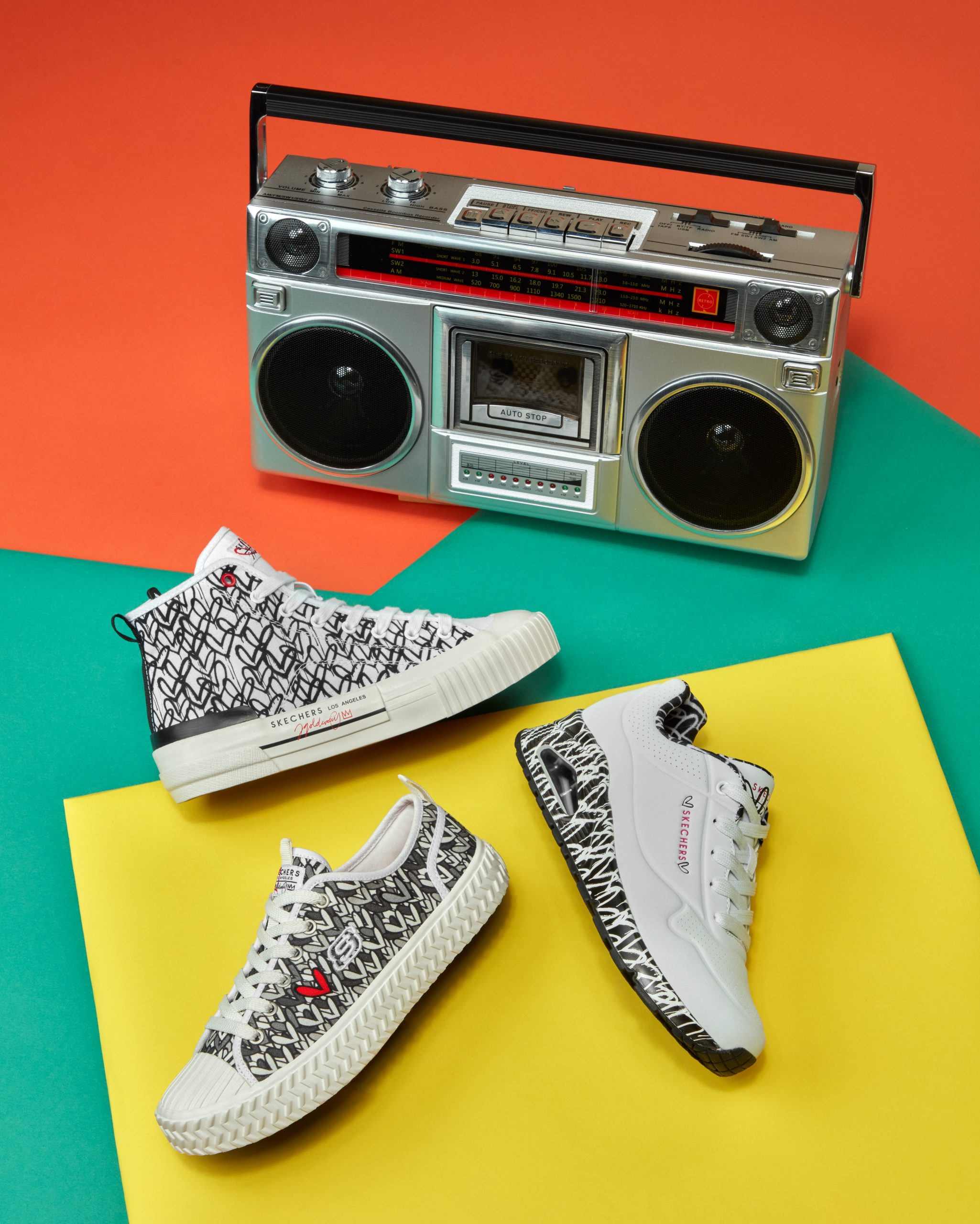 Feel comfortable and stylish in Skechers' latest collection with artist ...