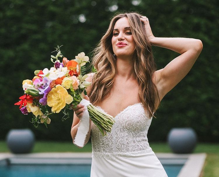 Des wife Hannah Berner shares new photos from their wedding