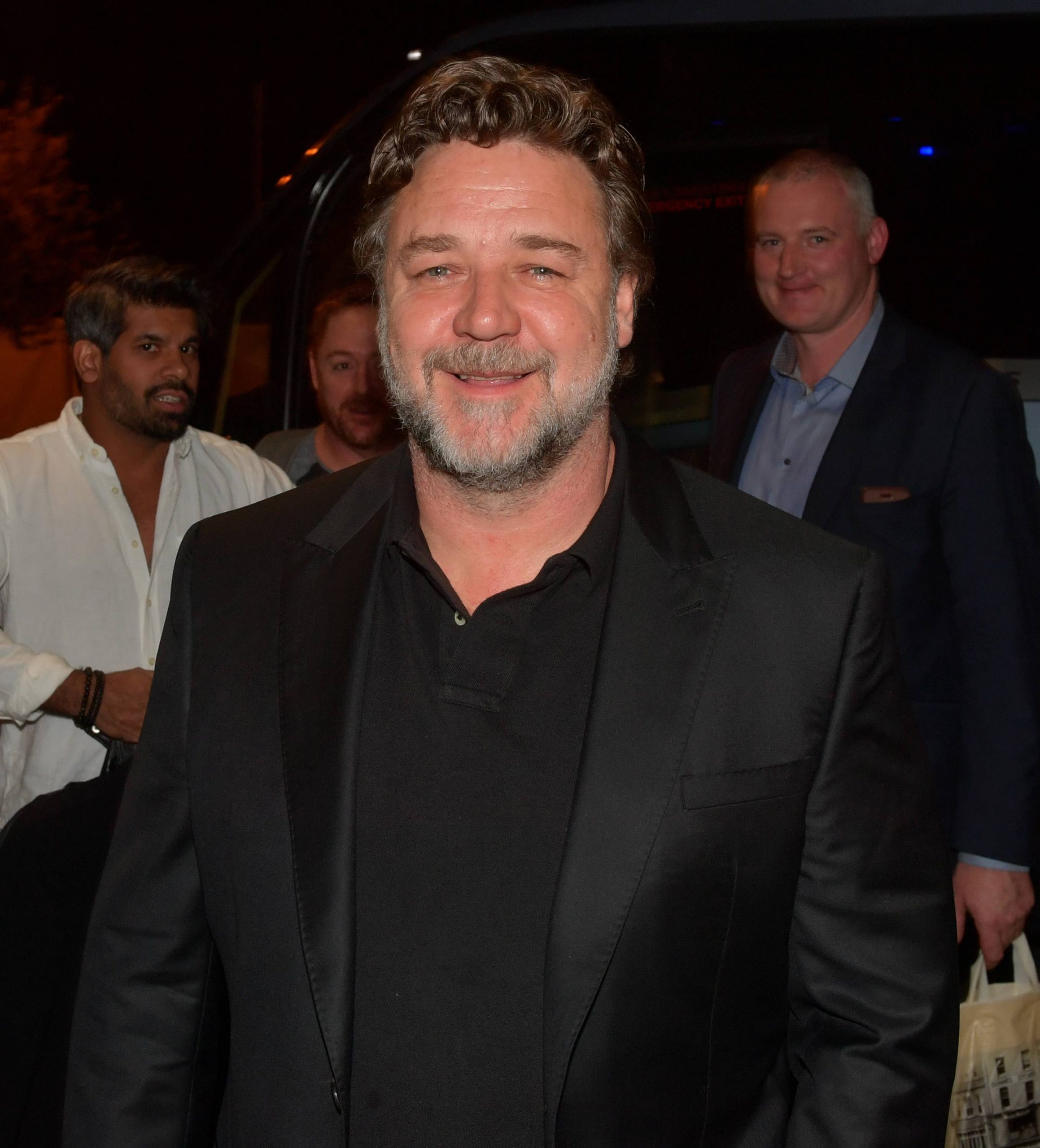 Ireland has a new A-Lister resident as Russell Crowe has touched down ...